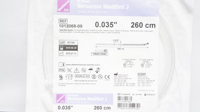 Abbott Vascular 1012068-09 Versacore Modified J 0.035In x 260cm (x)